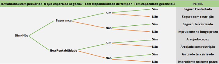 imagem que mostra alguns pontos sobre os diversos perfis de investidor